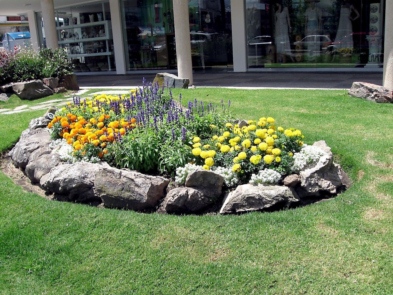 30 amazing diy round rock gardens design ideas | yard | rock garden