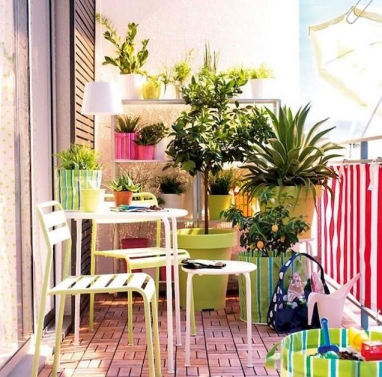 diy small apartment balcony garden ideas | minimalis, rumah, tempat