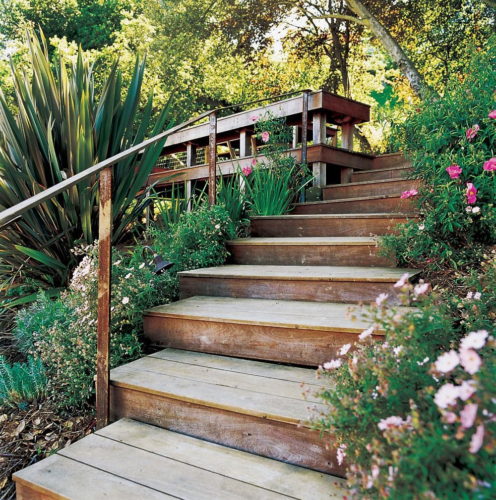 taming a slope | sloped backyard landscaping, steep backyard, sloped