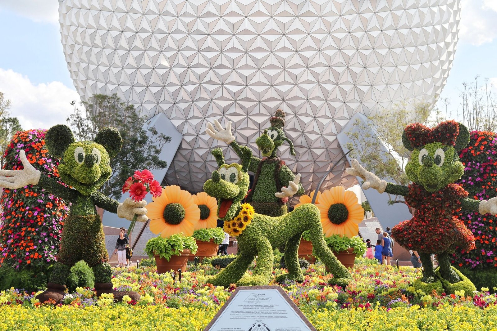 the 2018 epcot flower and garden festival in walt disney world is in