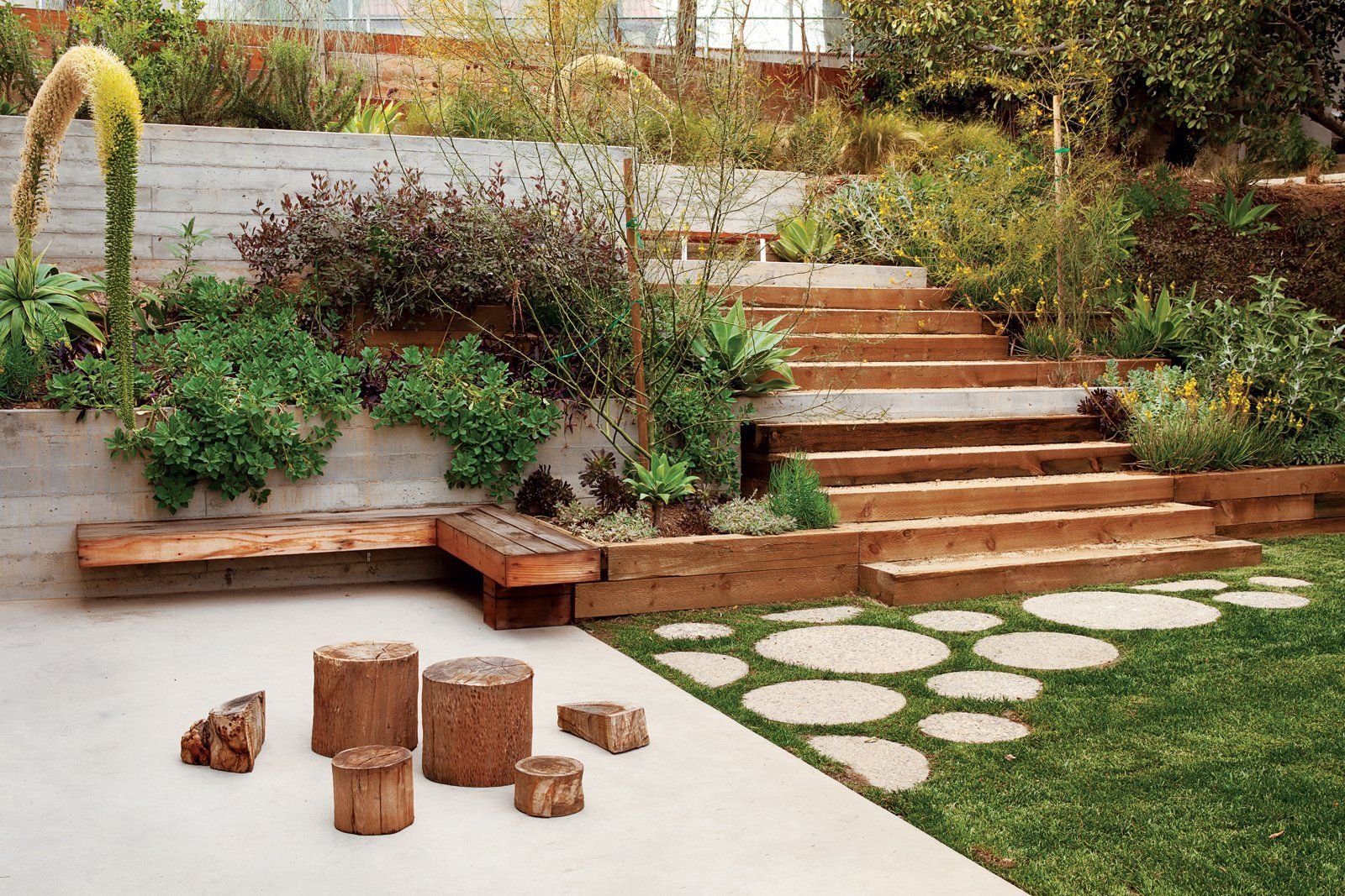 garden guide: the difference between hardscape and softscape