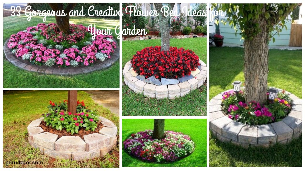 33 gorgeous and creative flower bed ideas for your garden | garden