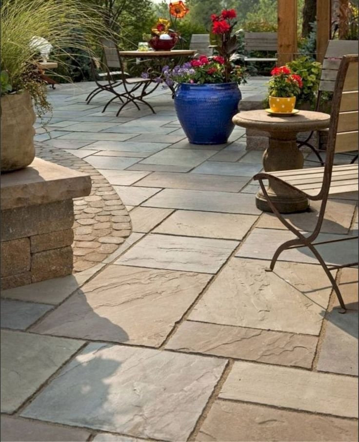 28 top stone patio design ideas for your small backyard 21 ⋆
