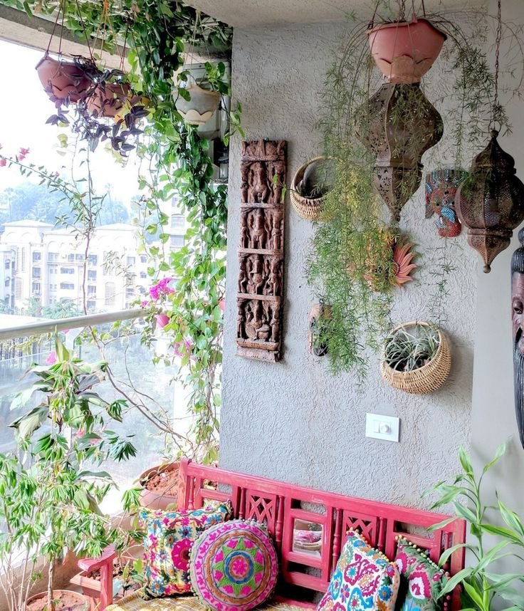 a balcony garden in mumbai: terrace reveal | balcony garden, terrace