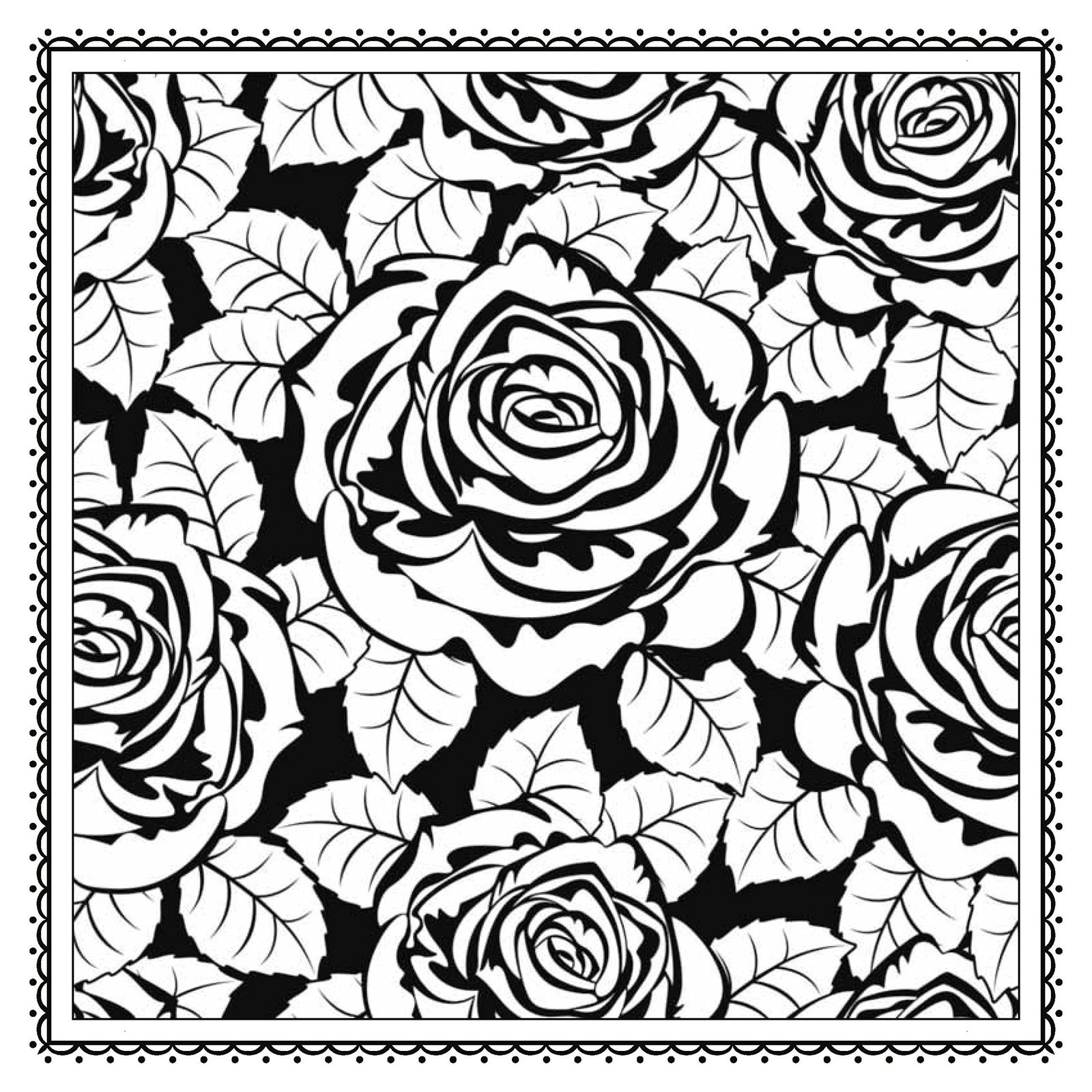 magic garden: fantastic flowers coloring book for adults (color