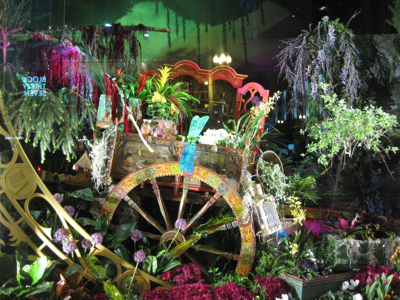 macy's flower show. chicago. 2018. | spaces | retail | garden styles