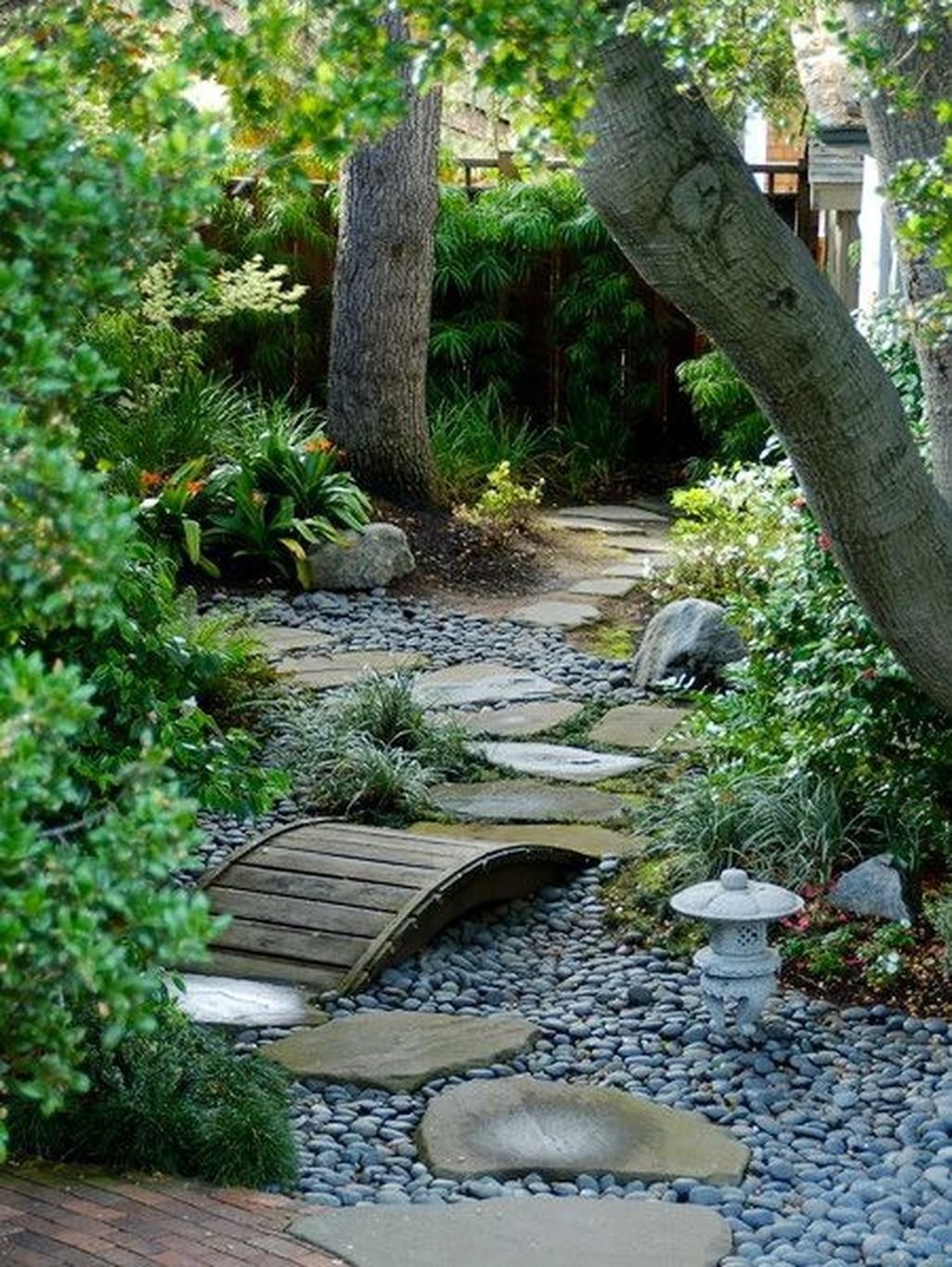 beautiful front yard rock garden design ideas 01 | beautiful home