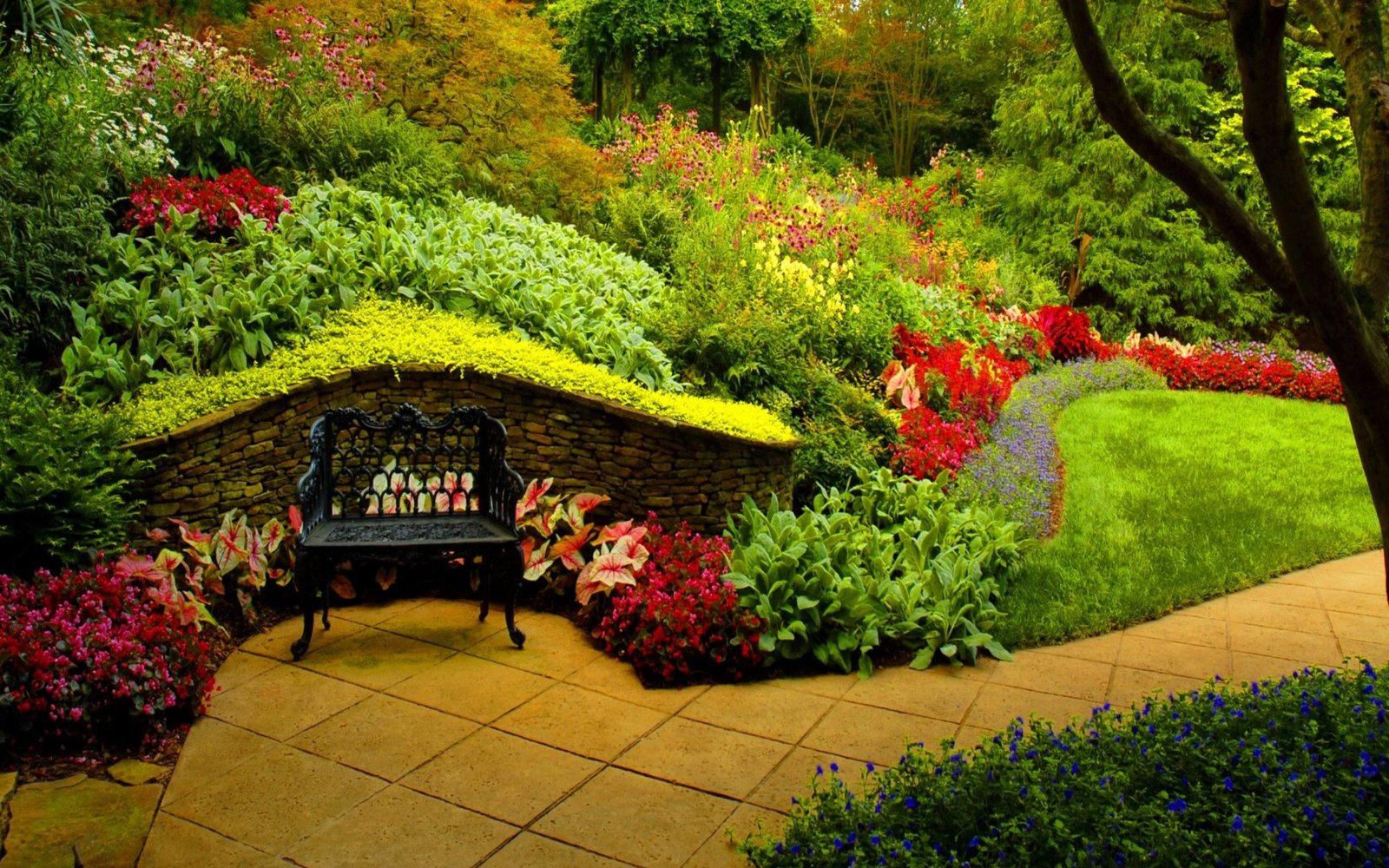 background images hd garden hd - garden wallpapers for widescreen