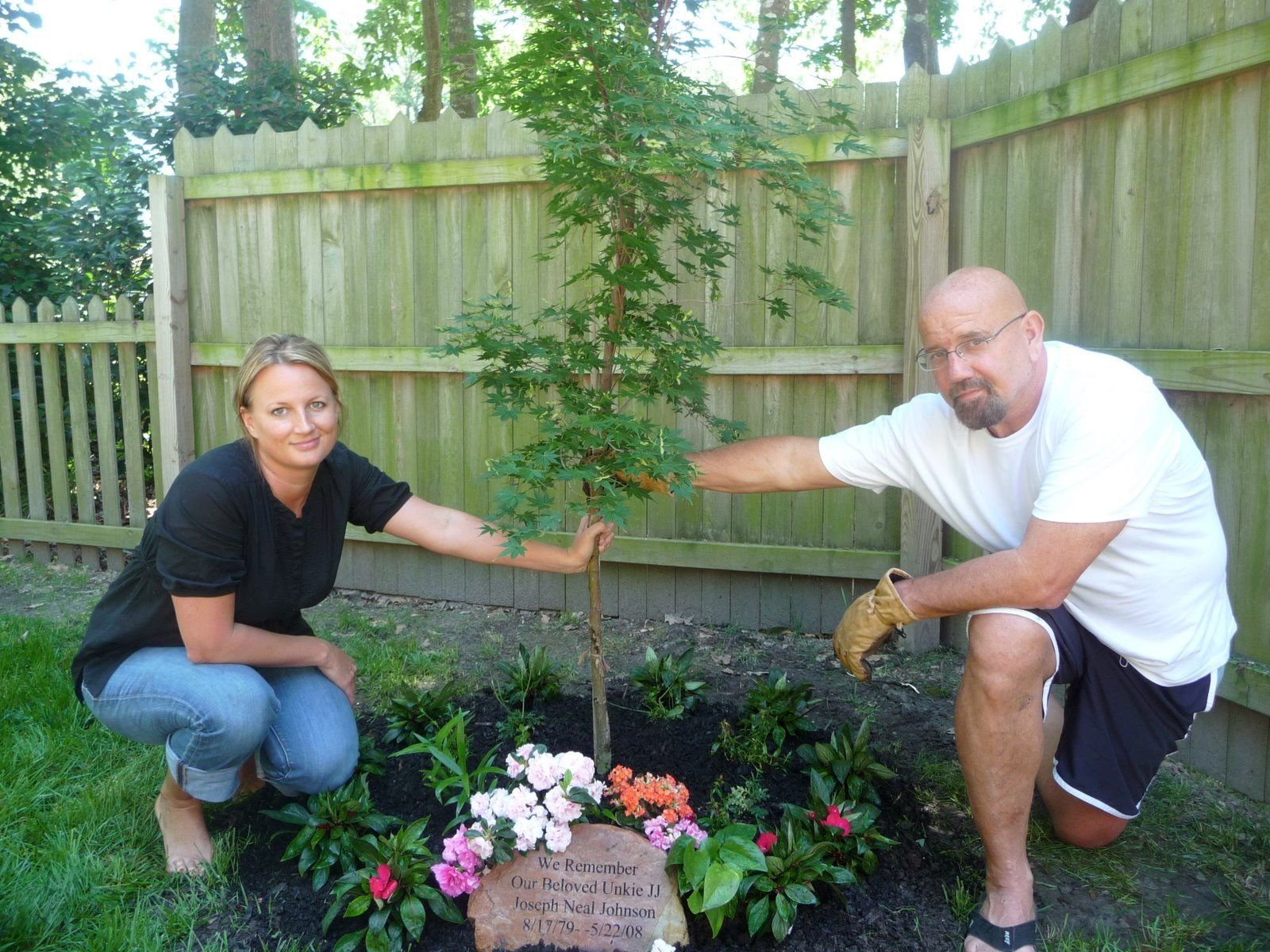 planting a tree in memory of a loved one is a great way to connect