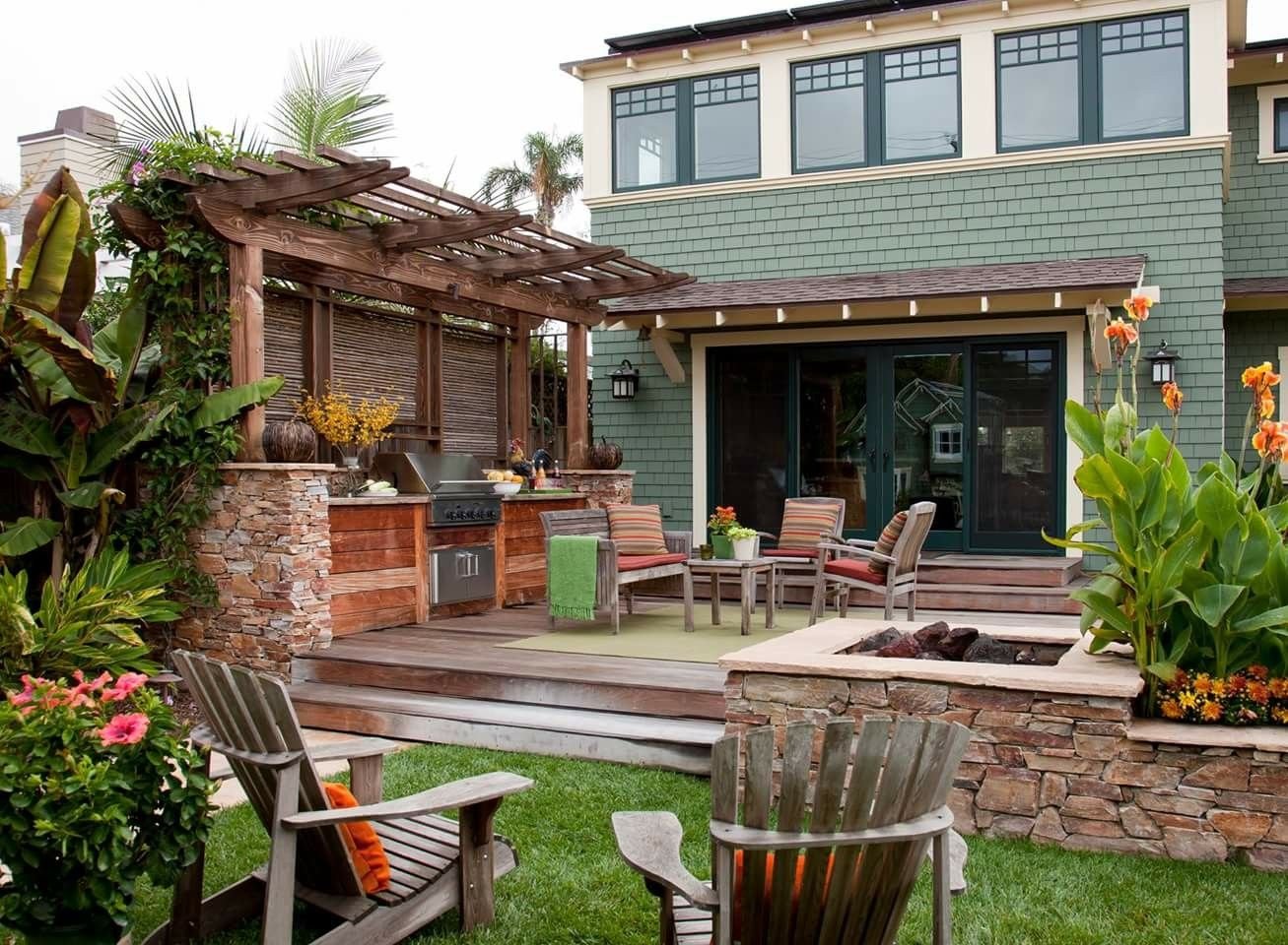 pin by kendra brown on outdoors | backyard, backyard patio, patio design