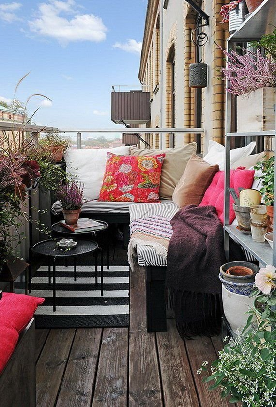 23 amazing decorating ideas for small balcony | apartment balcony