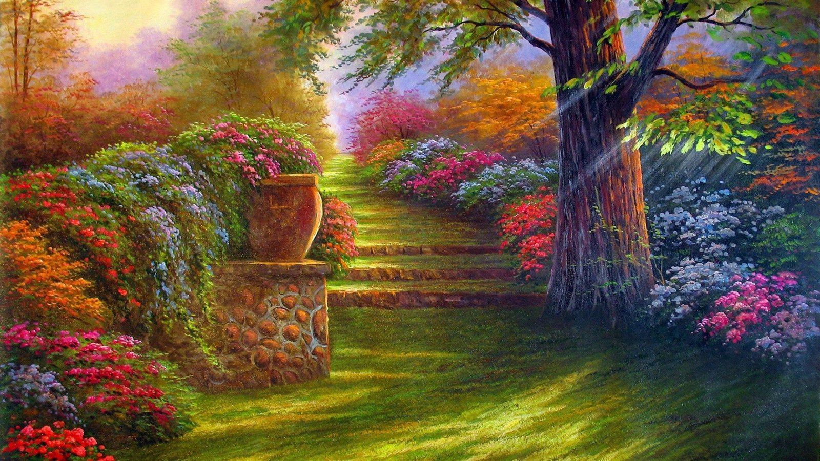 flower garden wallpapers : find best latest flower garden wallpapers