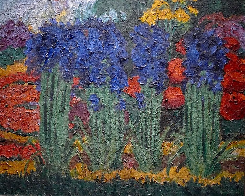 emil nolde: "flower garden (o)" 1922 | art in 2019 | emil nolde