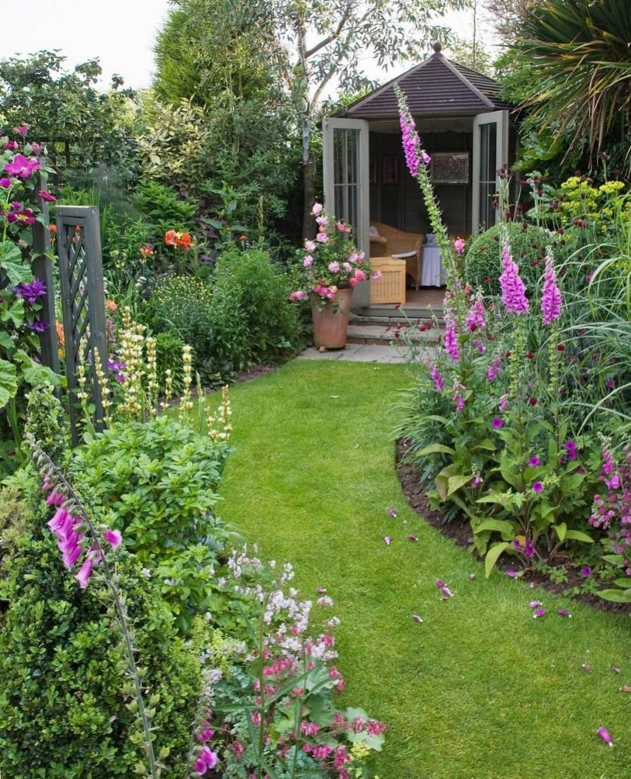 15 beautiful small cottage garden design ideas for backyard