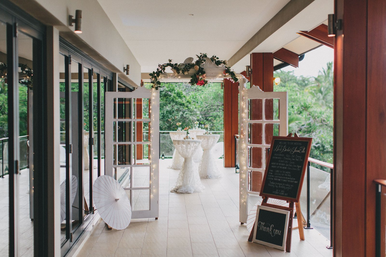welcome bay balcony #fitzroy #island #destination #wedding #beach #