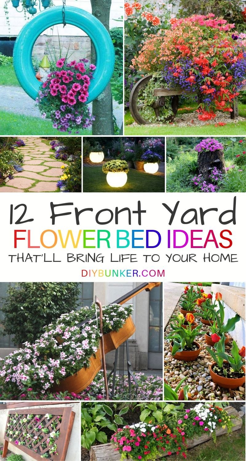 front of house flower bed ideas that'll bring your home to life
