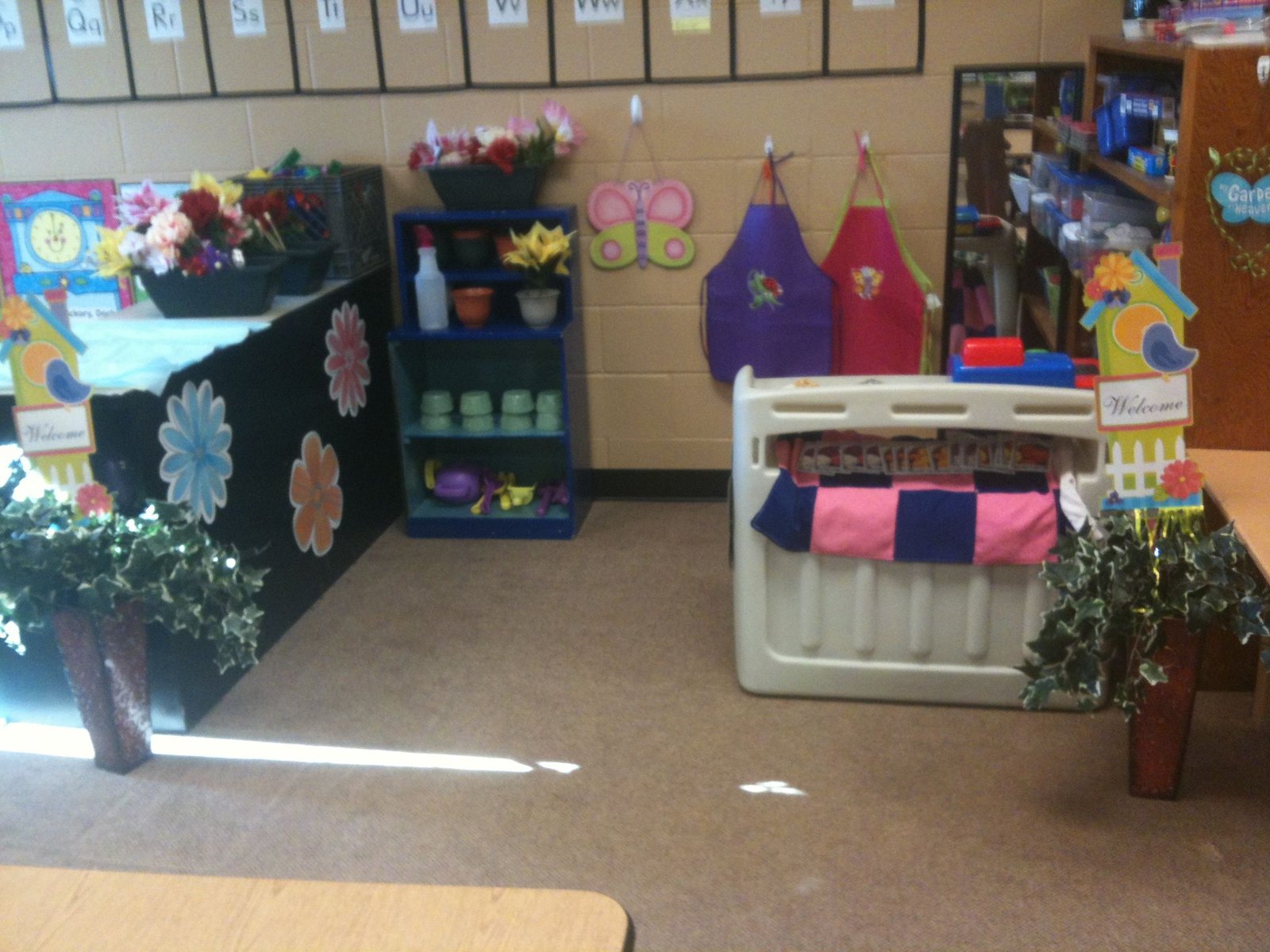 garden/flower shop theme dramatic play center | education | dramatic