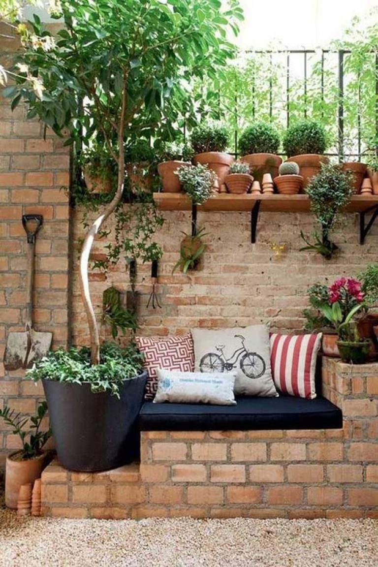 admirable ideas building a small backyard seating area | all