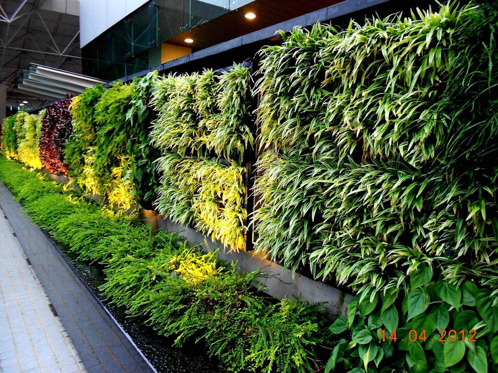 vertical gardening systems | vertical garden concept for buildings