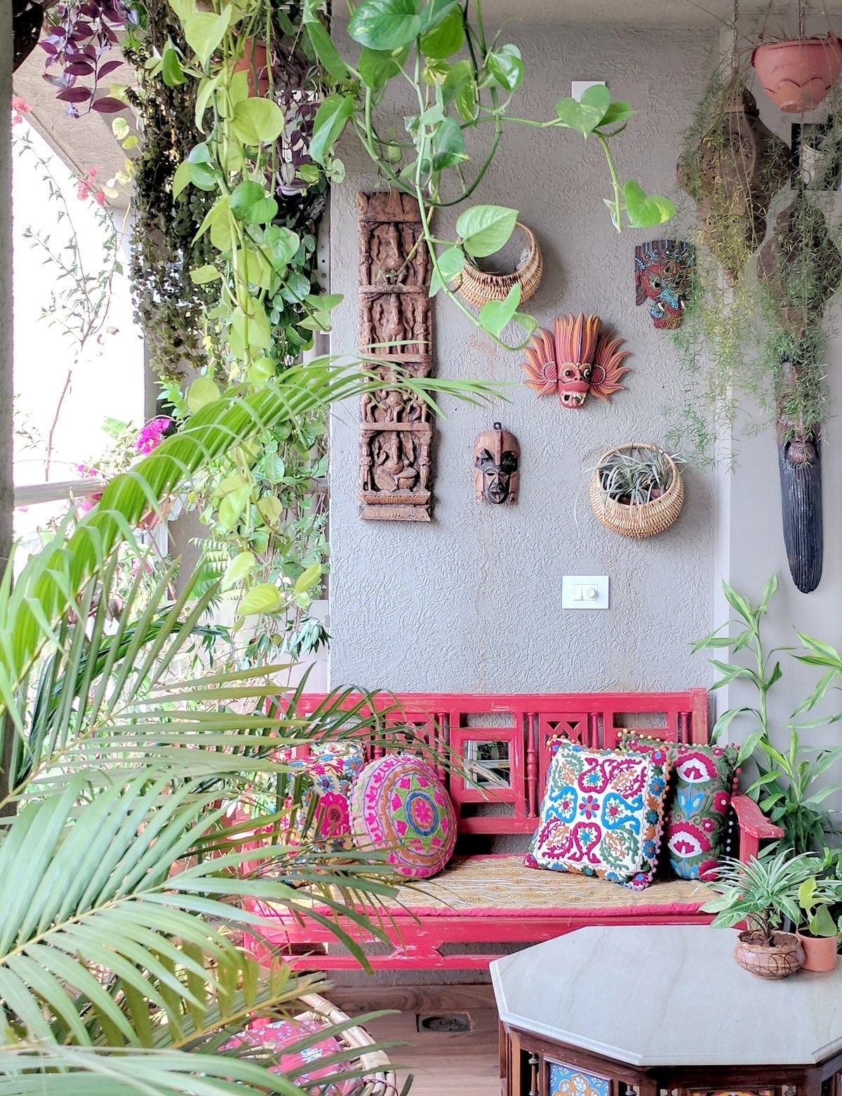 a balcony garden in mumbai - terrace reveal (8) • one brick at a time
