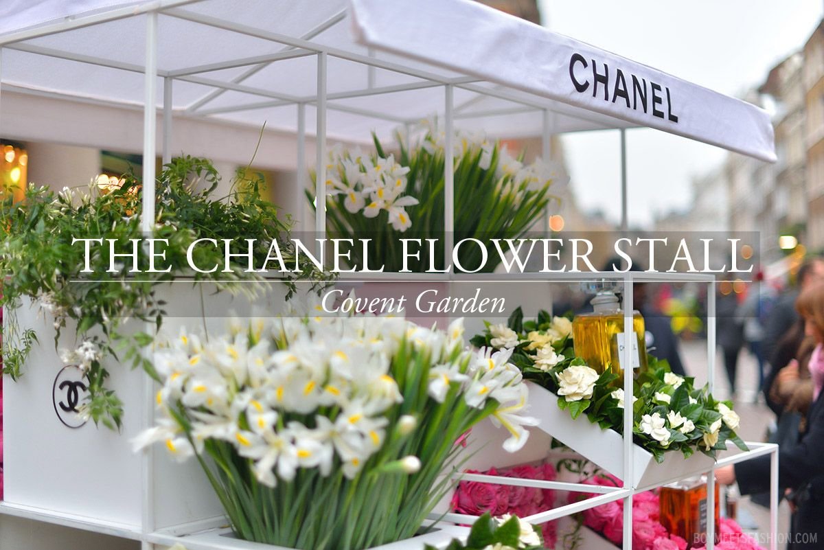 the chanel flower stall @shiseido united kingdom #shiseidospring