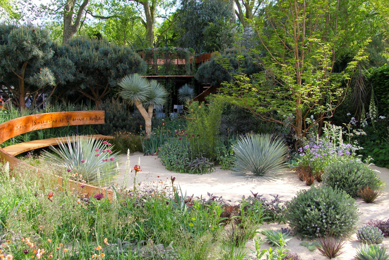 inside the chelsea flower show's inventive gardens | architectural