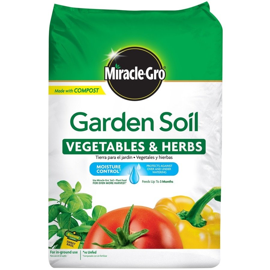 miracle-gro garden mix 1.5-cu ft garden soil at lowes