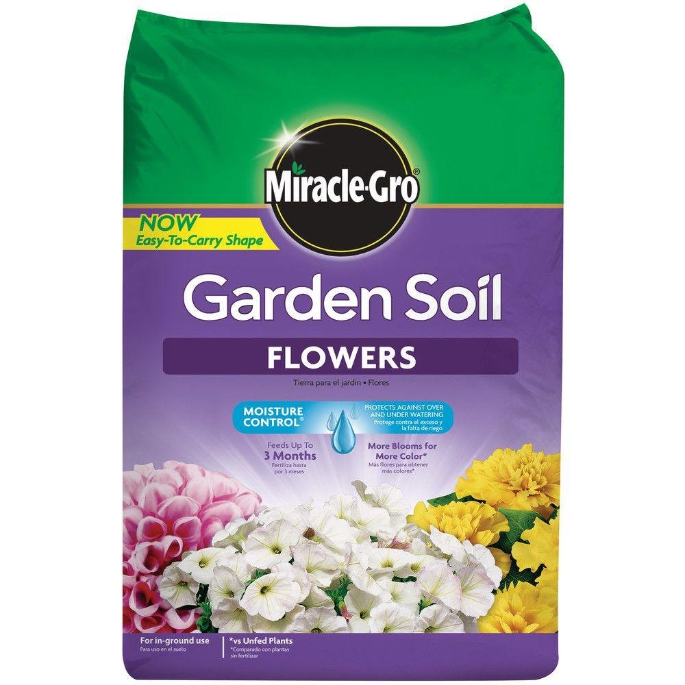 miracle-gro moisture control 1.5 cu. ft. garden soil for flowers