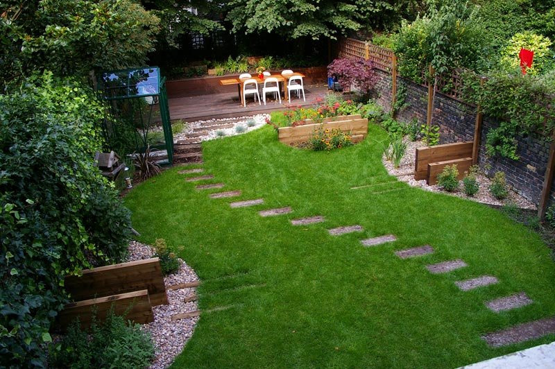 quiet corner:backyard landscaping tips and ideas - quiet corner