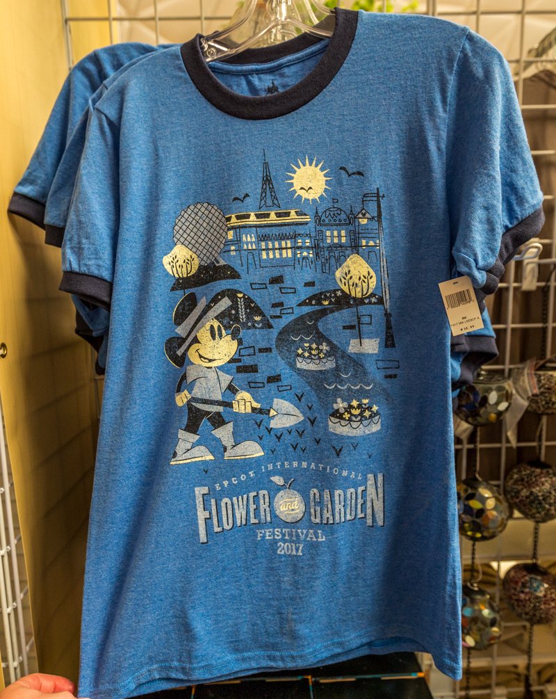 2017 epcot flower and garden festival merchandise and festival