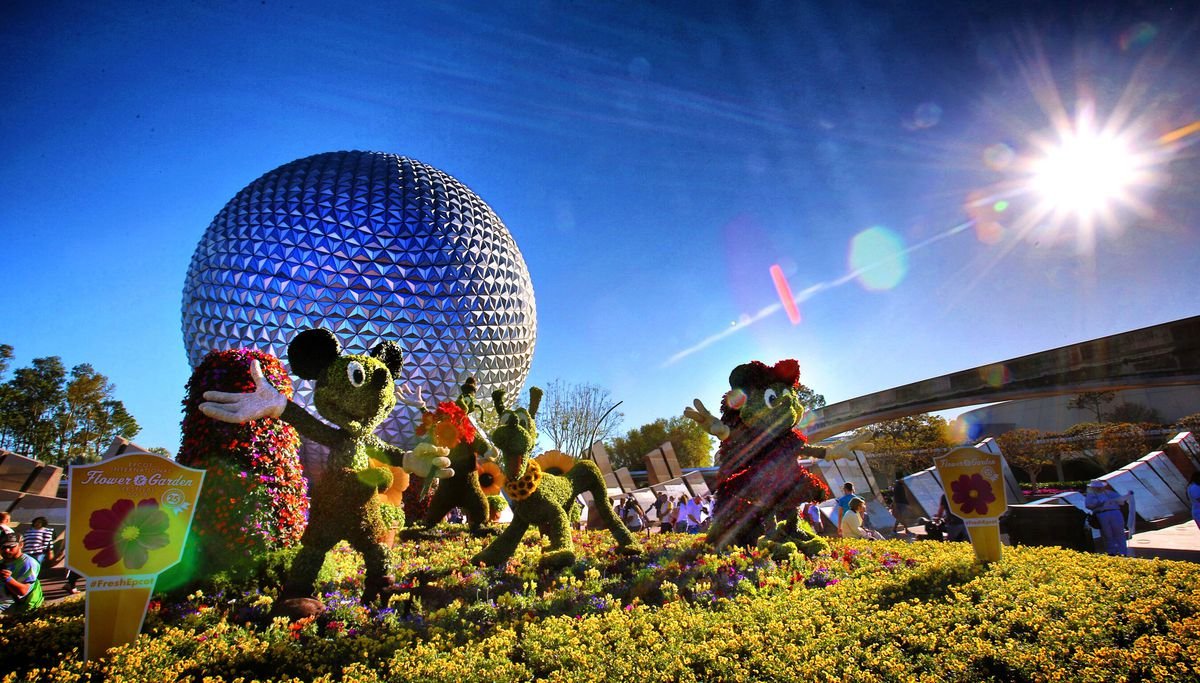 pictures: 25th epcot international flower & garden festival