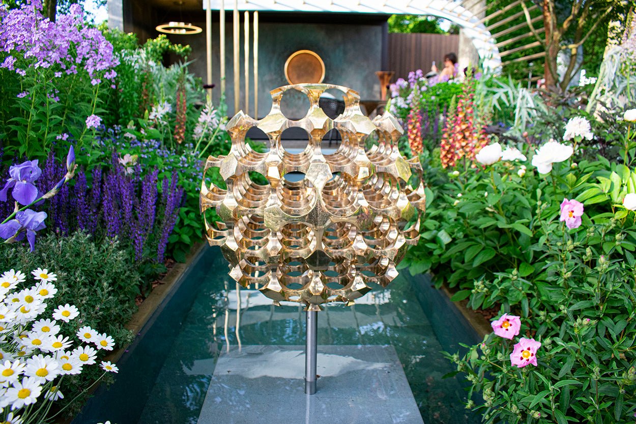 our new kasvaa pendant at the morgan stanley garden for rhs chelsea