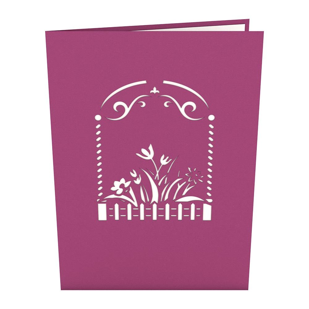 flower garden pop up card - lovepop