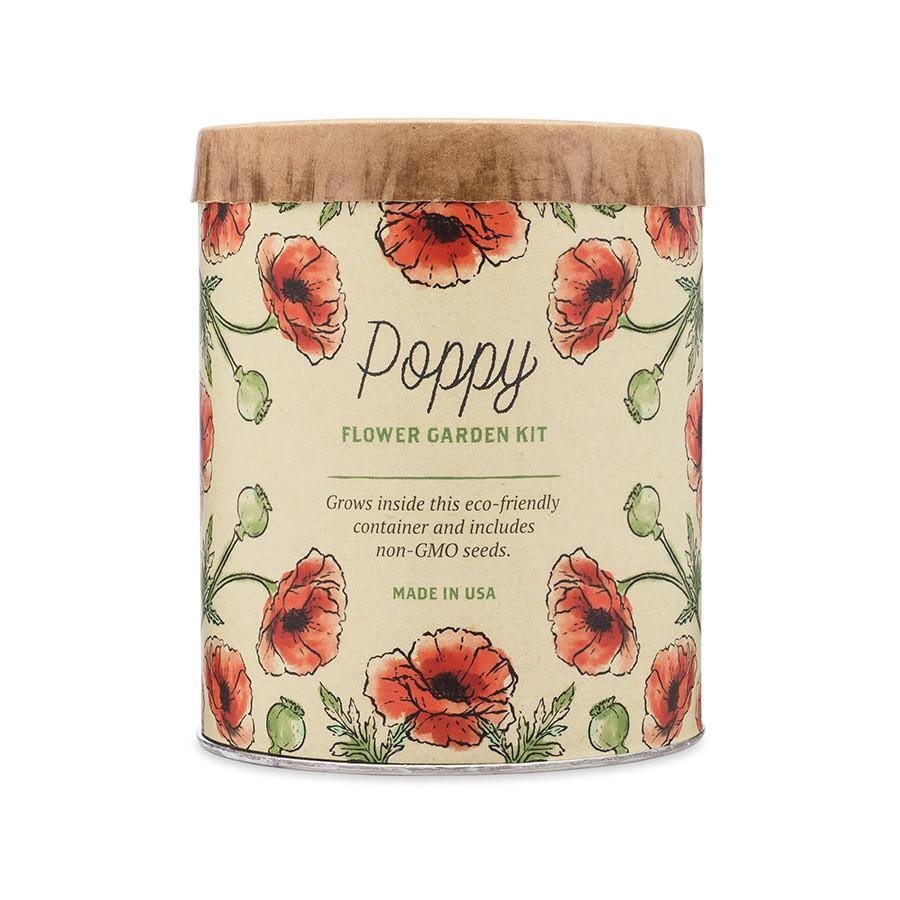 waxed planter - poppy grow kit