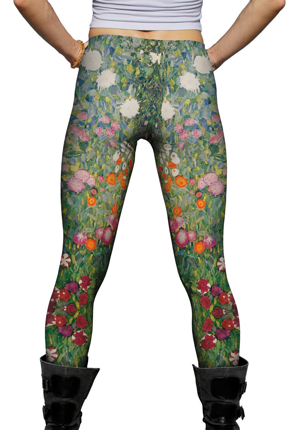 gustav klimt -"flower garden " (1907)