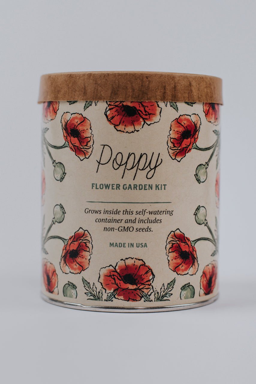 poppy flower garden kit