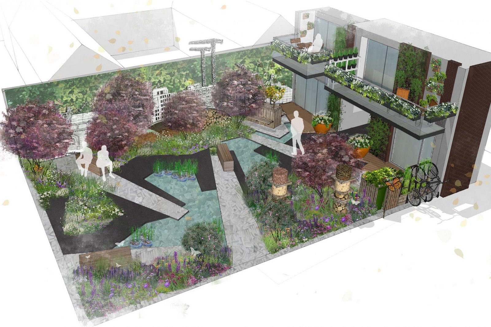chelsea flower show garden up for grabs in community competition