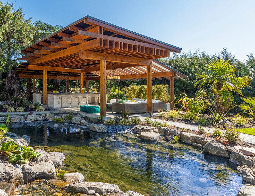 outdoor oasis - tropical - patio - vancouver - by space harmony