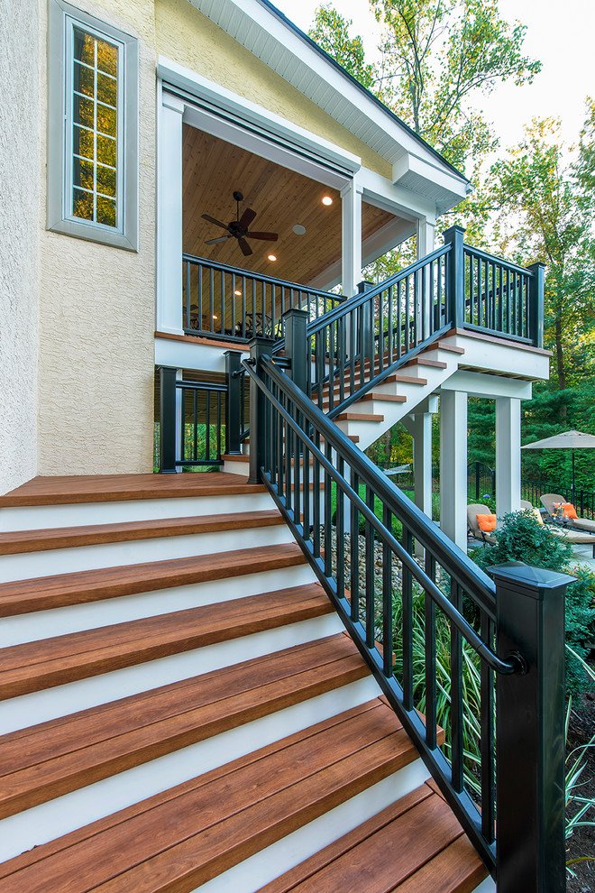brittany pool - traditional - deck - philadelphia - by gasper landscape