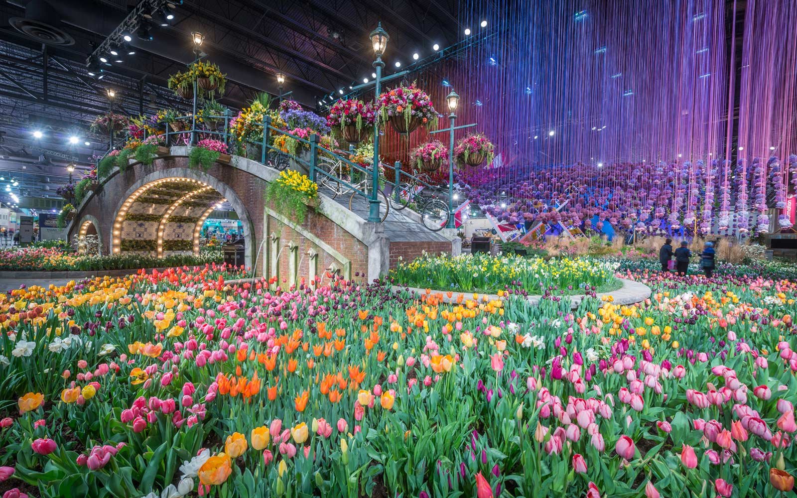 inside the philadelphia flower show | travel + leisure