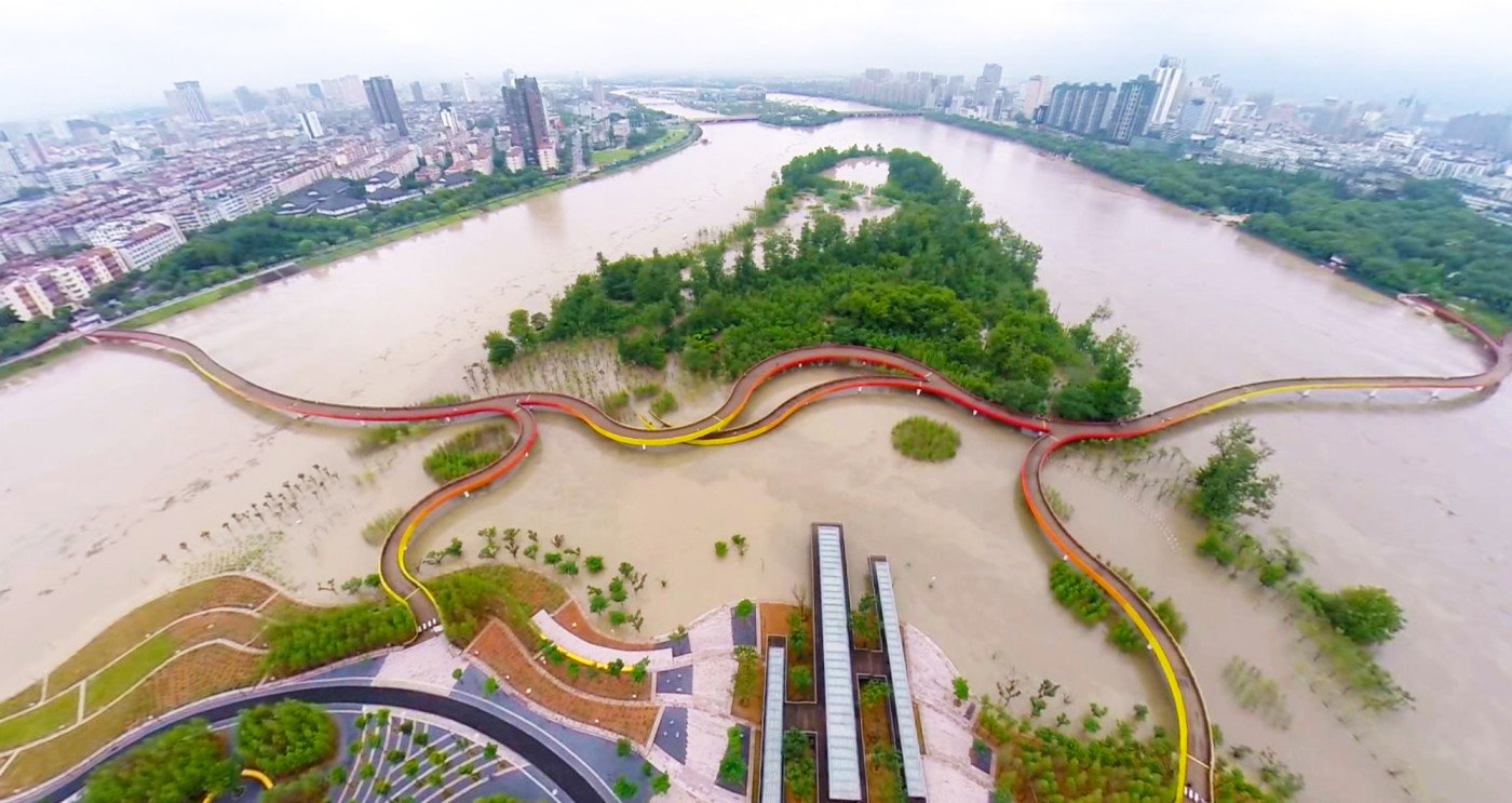 yanweizhou park: harnessing nature to benefit itself