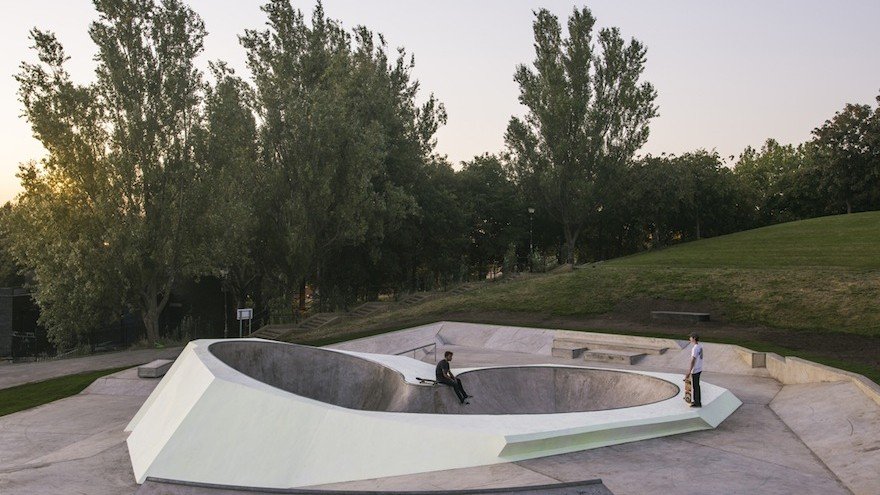 wheels park: a glow in the dark skatepark in liverpool