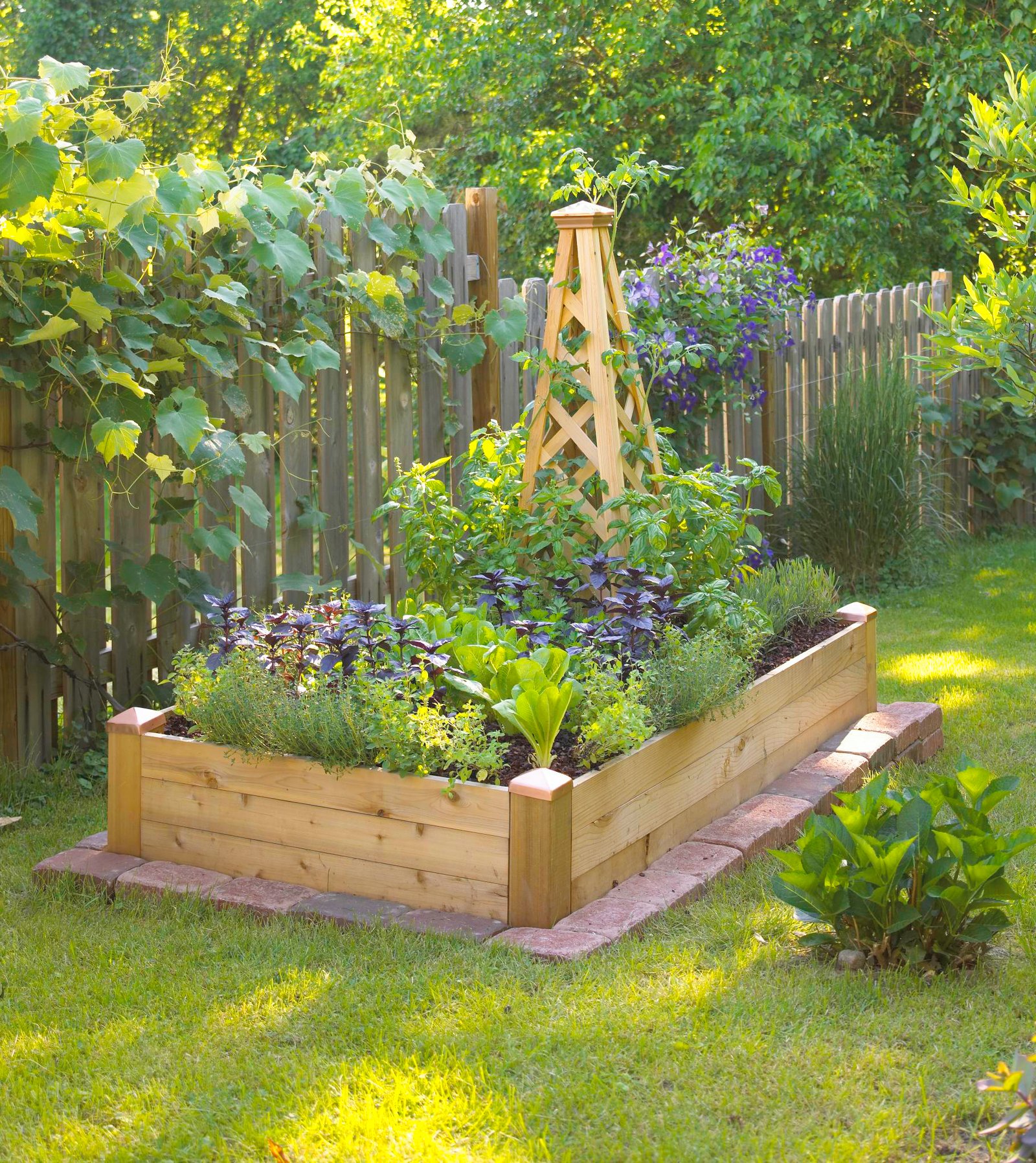 small-space gardening: build a tiny raised bed | midwest living