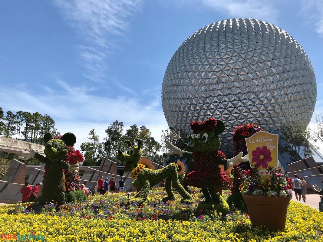 epcot flower and garden festival 2018 - park journey
