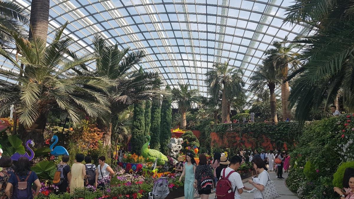 singapore gardens by the bay tickets (cloud forest & flower dome