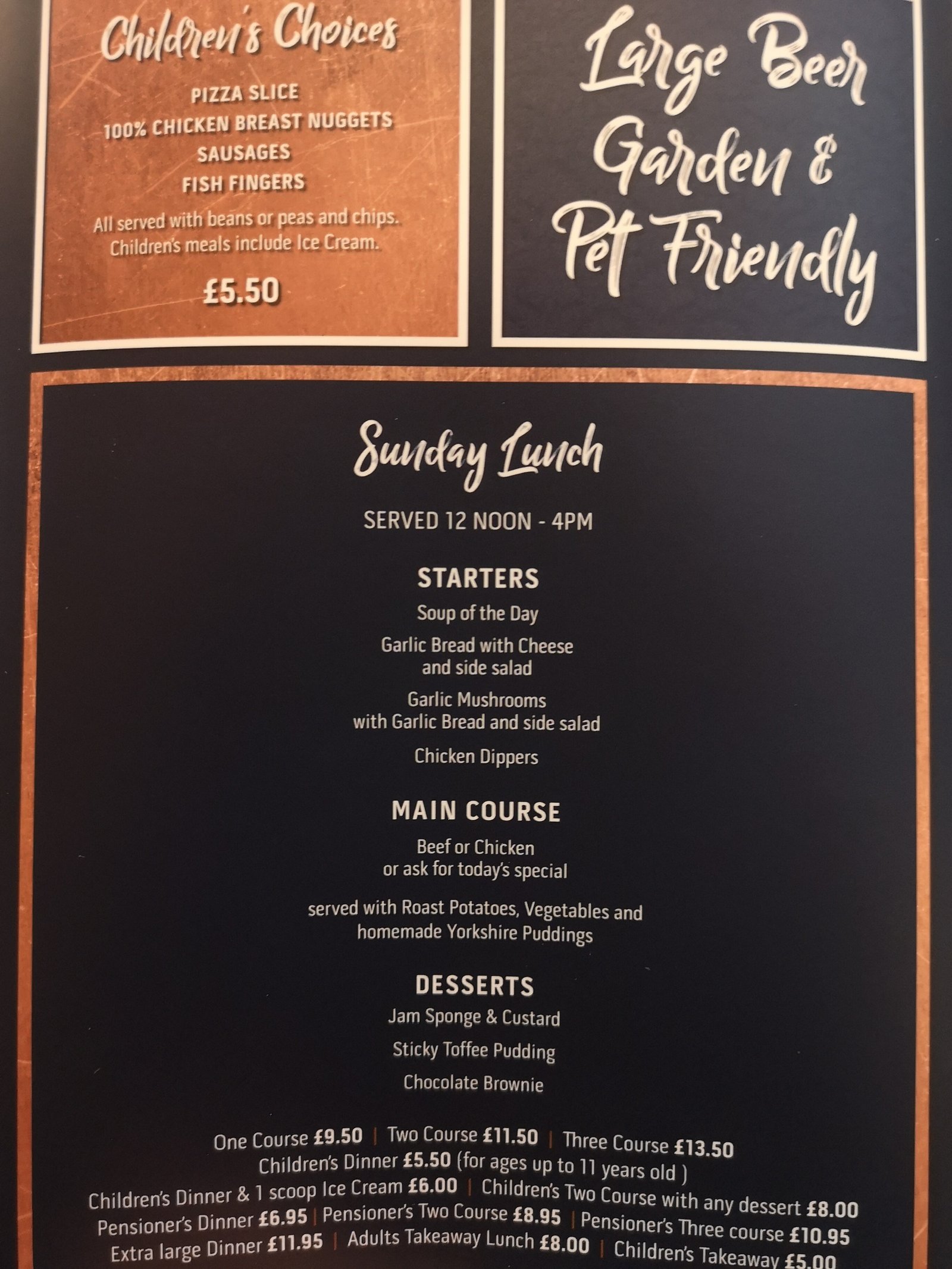 food & drink | castle knights, whitehaven