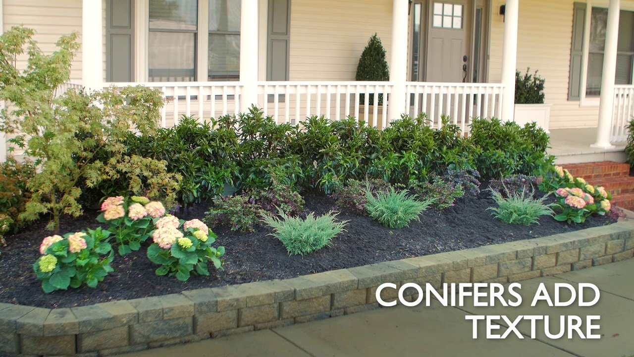how to plant a garden bed for curb appeal