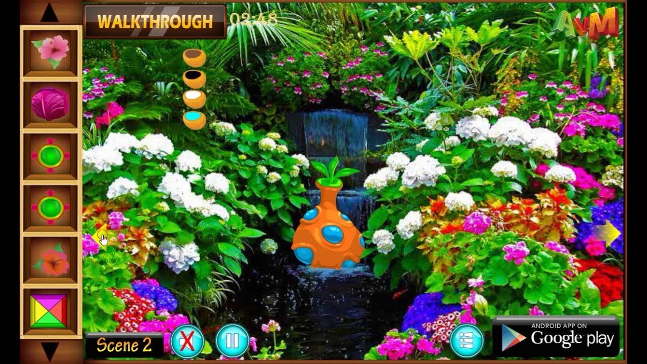 avm flowers garden escape walkthrough avmgames.