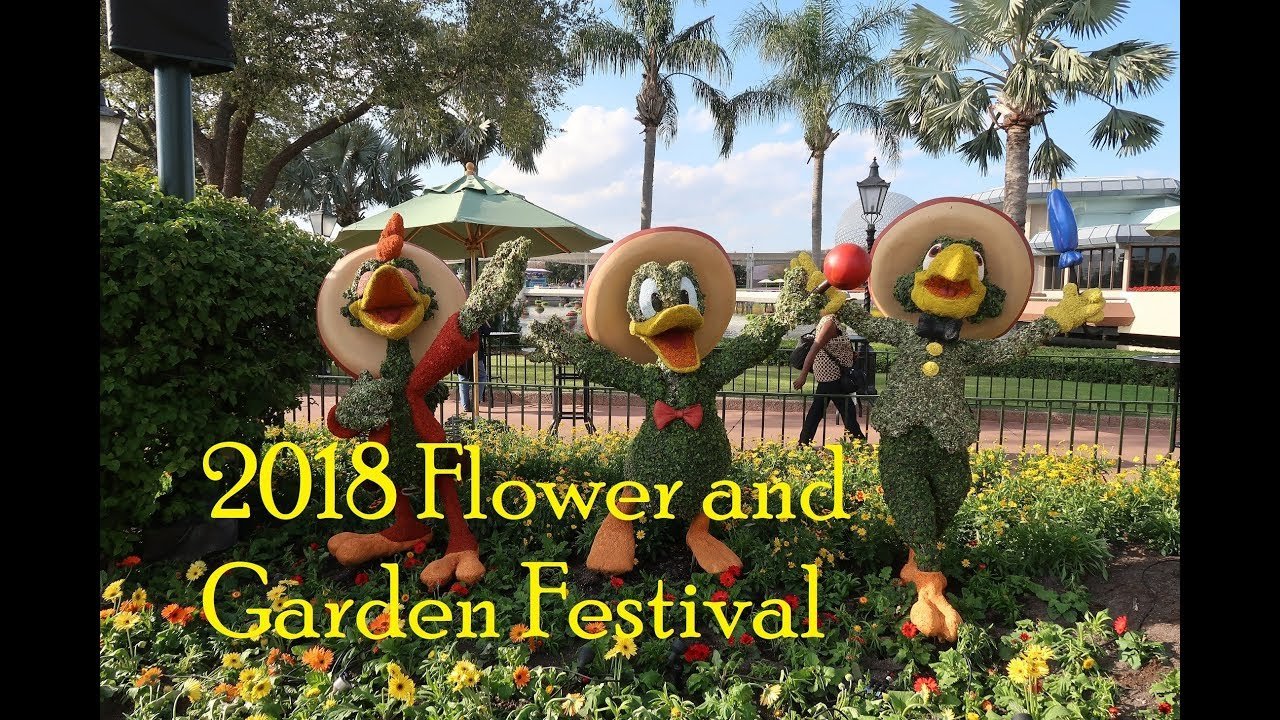 epcot flower and garden festival opening day 2018