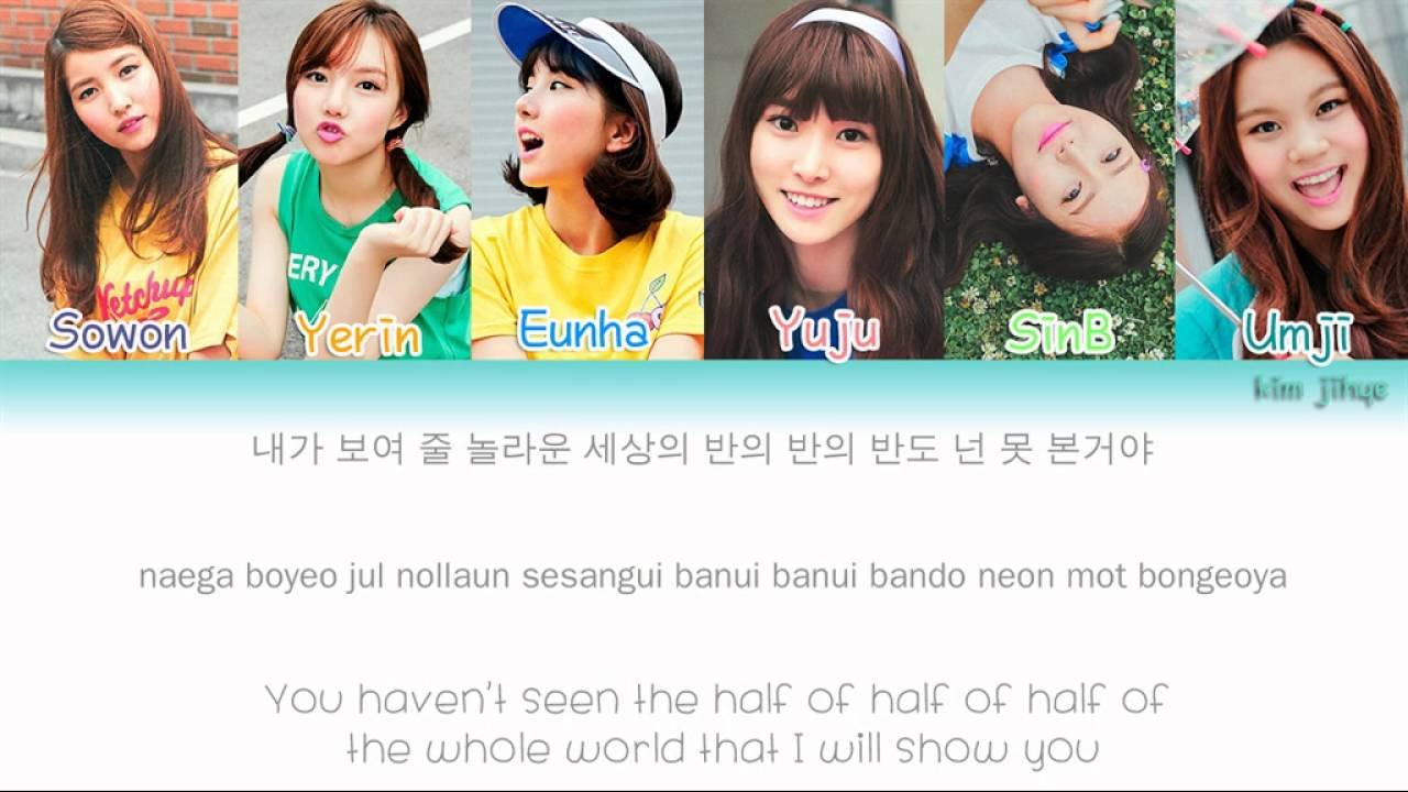 lirik lagu gfriend - lol - wattpad